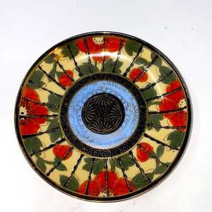 Hand Painted Floral Plate‎